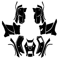 Honda FourTrax Foreman 4x4 2009 2010 2011 2012 2013 2014 Graphic Templates