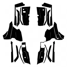 Honda FourTrax Foreman 4x4 2017 2018 2019 2020 2021 2022 2023 2024 Graphic Templates