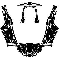 ARCTIC CAT Textron Wildcat XX 2018 2019 2020 Graphic Templates