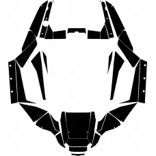 Arctic Cat WILDCAT 1000 2012 2013 2014 Graphic Templates