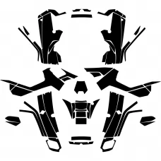 Can-Am Outlander G1 500 650 800 R XT MAX 2004 2005 2006 2007 Full Kit Graphic Templates