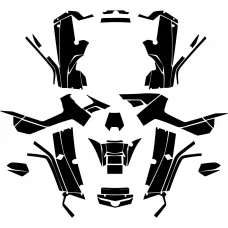 Can-Am Outlander G1 500 650 800 R XT MAX 2006 2007 2008 2009 2010 2011 2012 Full Kit Graphic Templates