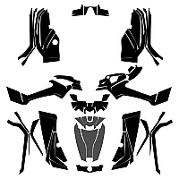 Can-Am Outlander G2 800 1000 R-XT XMR MAX Full Kit 2012 2013 2014 2015 2016 2017 2018 2019 2020 2021 2022 2023 Graphic Templates