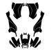 Can-Am DS 450 EFI 2010 Graphic Templates
