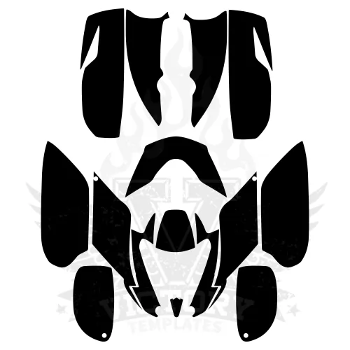 Can-Am DS 650 2000 2001 2002 2003 2004 2005 2006 2007 Full Kit Graphic Templates Can-Am DS 650 2000 2001 2002 2003 2004 2005 2006 2007 Full Kit Graphic Templates