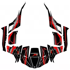 Can-Am Maverick DS Sport EDITABLE DESIGNS Graphic Templates
