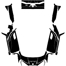 Can-Am COMMANDER 700 1000 XT-P XMR 2021 2022 2023 2024 2025 2026 Graphics Template
