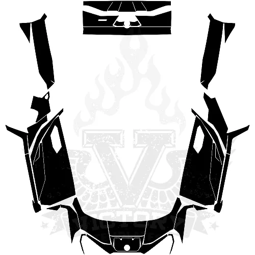 Can-Am COMMANDER 700 1000 (2021-2026) Graphics Template Can-Am COMMANDER 700 1000 (2021-2026) Graphics Template