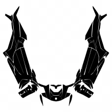 Can-Am MAVERICK R (2 DOORS) 2024- Graphic Templates