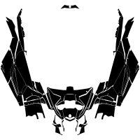 CAN-AM MAVERICK X3 X RS TURBO MAX (2 DOORS) Full kit Graphic Templates