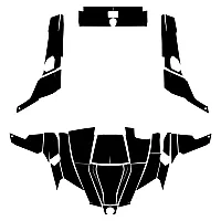 CAN-AM COMMANDER 1000 2011 2012 2013 2014 2015 2016 2017 Graphic Templates