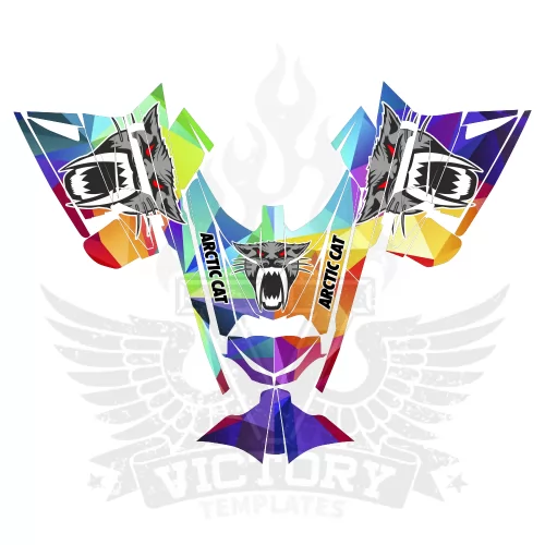 Arctic Cat Z1 Turbo WildCat EDITABLE DESIGNS Graphic Templates Arctic Cat Z1 Turbo WildCat EDITABLE DESIGNS Graphic Templates