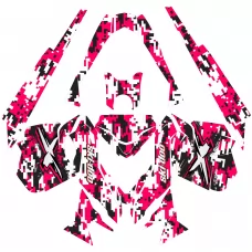 Ski-Doo Rev XM 2013-2016 CAMO EDITABLE DESIGNS Graphic Templates