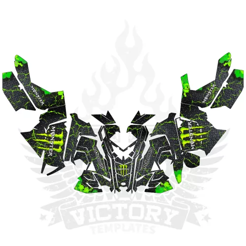 Polaris Axys Monster Energy EDITABLE DESIGNS Graphic Templates Polaris Axys Monster Energy EDITABLE DESIGNS Graphic Templates