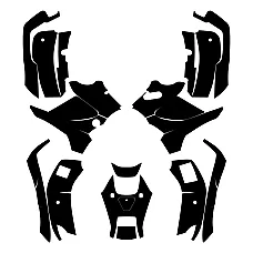 Honda FOURTRAX FOREMAN 4X4 Graphic Templates