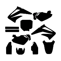 HONDA CR 85 2007 Graphic Template