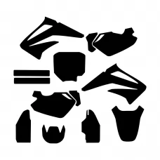 HONDA CR 85 2007 Graphic Template