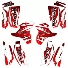 Honda FourTrax Foreman 2017 EDITABLE DESIGNS Graphic Templates