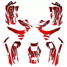 Honda FourTrax Foreman 2014 EDITABLE DESIGNS Graphic Templates