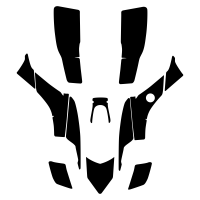 HONDA TRX 400 EX 1999 2000 2001 2002 2003 2004 2005 2006 2007 Graphic Templates