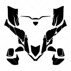 HONDA TRX 450 450 R 450 ER Graphic Templates