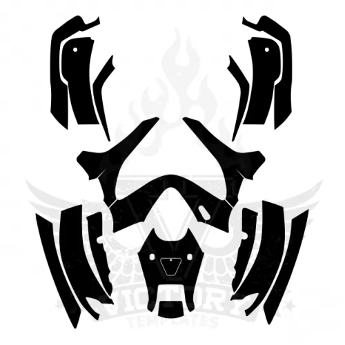 Honda FOURTRAX FOREMAN 4X4 Graphic Templates Honda FOURTRAX FOREMAN 4X4 Graphic Templates