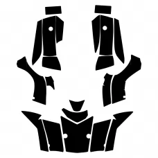 Kawasaki BRUTE FORCE 650 4x4 2007 2008 2009 2010 2011 2012 Graphic Templates