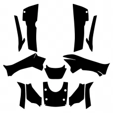 Kawasaki BRUTE FORCE 650 4x4i 2006 2007 2008 2009 2010 2011 2012 2013 2014 Graphic Templates