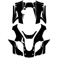 KAWASAKI Brute Force 750 2004 2005 2006 2007 2008 209 2010 2011 2012 Full Kit Graphic Templates