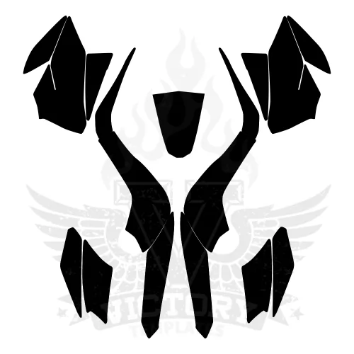 Kawasaki KFX 50 2009- Graphic Templates Kawasaki KFX 50 2009- Graphic Templates