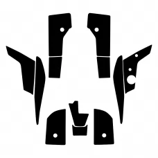 Kawasaki Mojave 250 1988-2008 Graphics Template