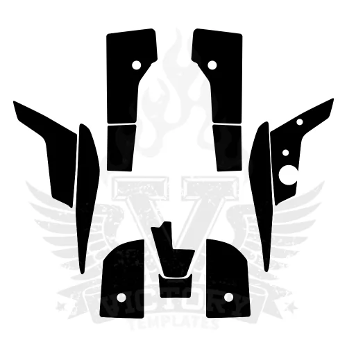 Kawasaki Mojave 250 1988-2008 Graphics Template Kawasaki Mojave 250 1988-2008 Graphics Template