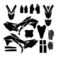 Kawasaki KXF 450 2016 2017 Graphic Templates