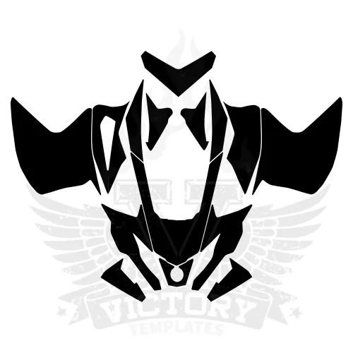 BRP Lynx RS 2008 2009 Hood Graphic Templates BRP Lynx RS 2008 2009 Hood Graphic Templates