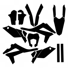 GasGas Enduro MX All Models 2012 2013 Graphics Template