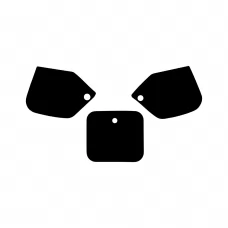 Honda CR 125 500 1988 1989 1990 Graphic Templates