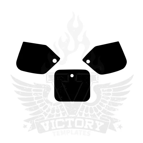 Honda CR 125 500 1988 1989 1990 Graphic Templates Honda CR 125 500 1988 1989 1990 Graphic Templates