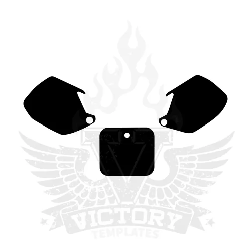 Honda CR 125 250 1991 1992 Graphic Templates Honda CR 125 250 1991 1992 Graphic Templates