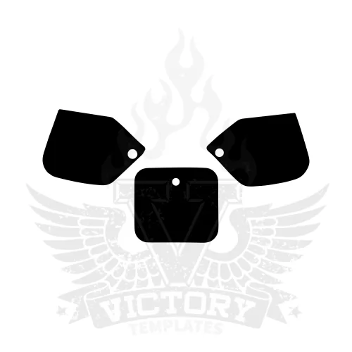 Honda CR 250 1988 1989 Graphic Templates Honda CR 250 1988 1989 Graphic Templates