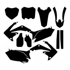 HONDA CRF 250 2013 Graphic Templates