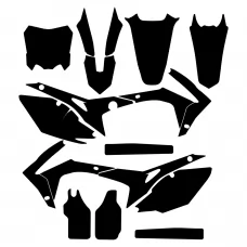 Honda CRF 450 2013 2014 CRF250 2014 Graphic Templates
