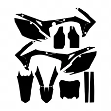 HONDA CRF 450 2013 Graphic Templates