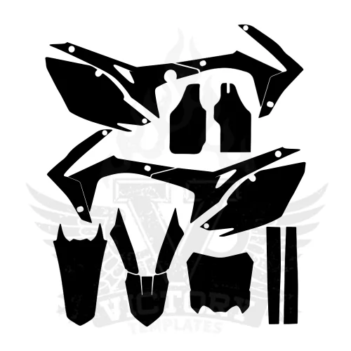 HONDA CRF 450 2013 Graphic Templates HONDA CRF 450 2013 Graphic Templates