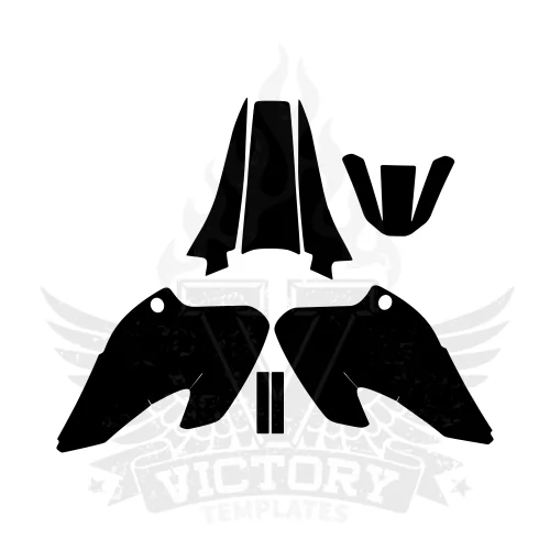 Honda XR 100 2001 2002 2003 2004 Graphic Templates Honda XR 100 2001 2002 2003 2004 Graphic Templates