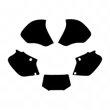 Honda XR 250 400 1996 1997 1998 1999 Graphic Templates