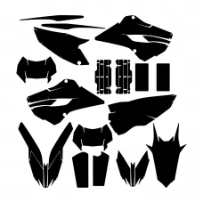 HUSABERG 125 TE 2012 2013 2014 Graphic Templates