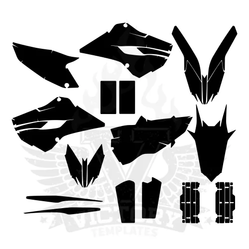 HUSABERG 250 TE 2013 2014 Graphic Templates HUSABERG 250 TE 2013 2014 Graphic Templates