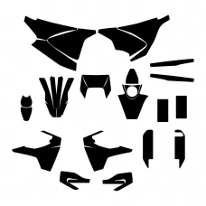 HUSQVARNA 701 ENDURO 2018 Graphic Templates