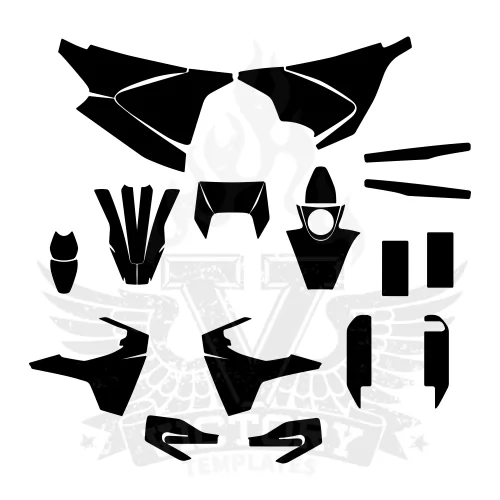 HUSQVARNA 701 ENDURO 2018 Graphic Templates HUSQVARNA 701 ENDURO 2018 Graphic Templates