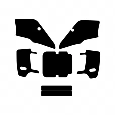 Kawasaki KDX 1989-2005 Graphic Templates